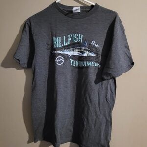 Delta Gray Billfish Tournament T-Shirt M